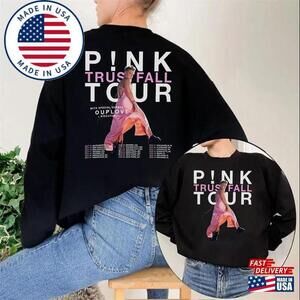 Pnk Singer Summer Carnival Tour Trustfall Album Shirt 1 2 Sided